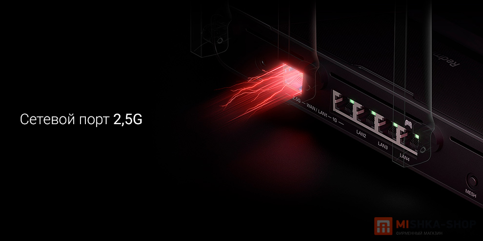 Игровой Wi-Fi роутер Xiaomi Redmi Router AX5400